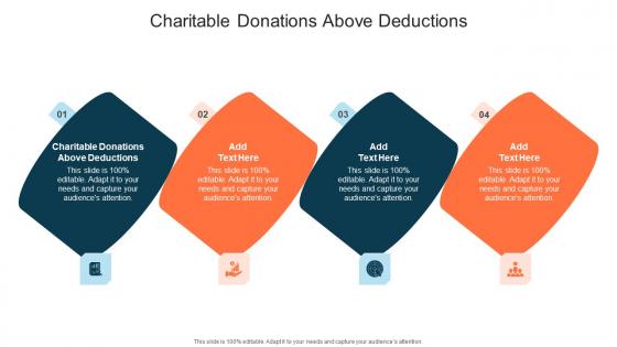Charitable Donations Above Deductions In Powerpoint And Google Slides Cpb