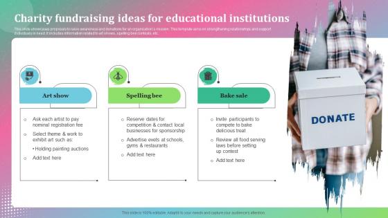 Charity Fundraising Ideas For Educational Institutions