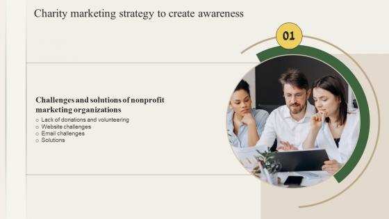 Charity Marketing Strategy Awareness Table Of Content MKT SS V