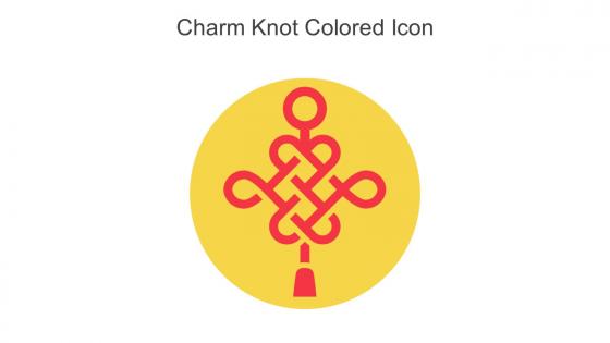 Charm Knot Colored Icon In Powerpoint Pptx Png And Editable Eps Format