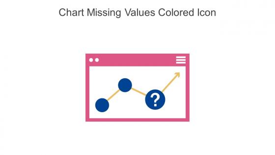 Chart Missing Values Colored Icon In Powerpoint Pptx Png And Editable Eps Format