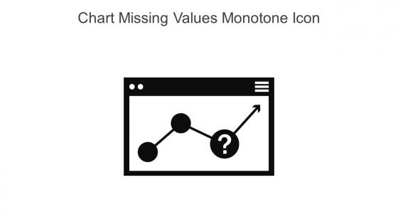 Chart Missing Values Monotone Icon In Powerpoint Pptx Png And Editable Eps Format