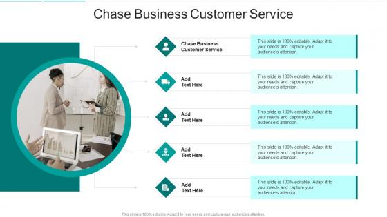 Chase Business Customer Service In Powerpoint And Google Slides Cpb