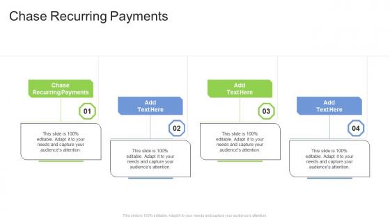 Chase Recurring Payments In Powerpoint And Google Slides Cpb