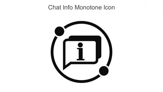 Chat Info Monotone Icon In Powerpoint Pptx Png And Editable Eps Format