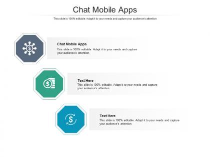 Chat mobile apps ppt powerpoint presentation professional clipart images cpb