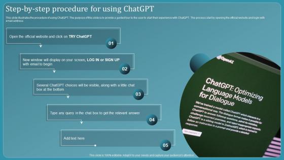 Chatbot Using Gpt 3 Step By Step Procedure For Using Chatgpt