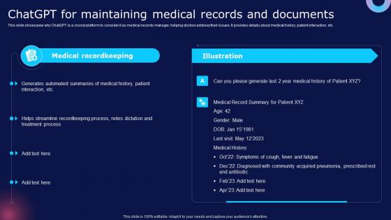 Chatgpt For Maintaining Medical Records How Chatgpt Can Transform Healthcare Chatgpt SS
