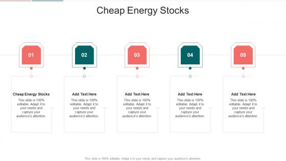 Cheap Energy Stocks In Powerpoint And Google Slides Cpb