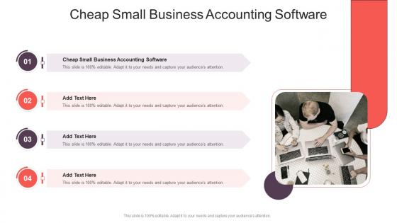 Cheap Small Business Accounting Software In Powerpoint And Google Slides Cpb