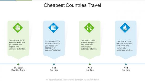 Cheapest Countries Travel In Powerpoint And Google Slides Cpb
