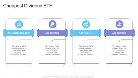 Cheapest Dividend Etf In Powerpoint And Google Slides Cpb