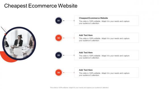 Cheapest Ecommerce Website In Powerpoint And Google Slides Cpb
