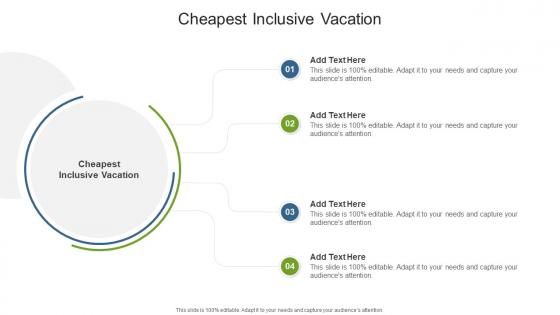 Cheapest Inclusive Vacation In Powerpoint And Google Slides Cpb