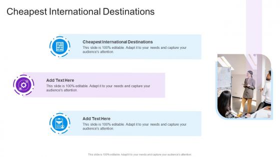 Cheapest International Destinations In Powerpoint And Google Slides Cpb