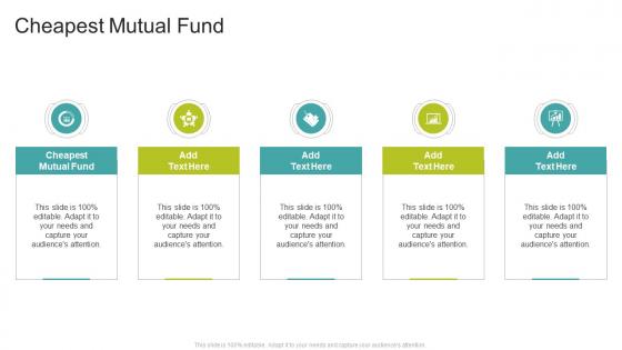 Cheapest Mutual Fund In Powerpoint And Google Slides Cpb