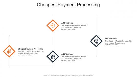 Cheapest Payment Processing In Powerpoint And Google Slides Cpb