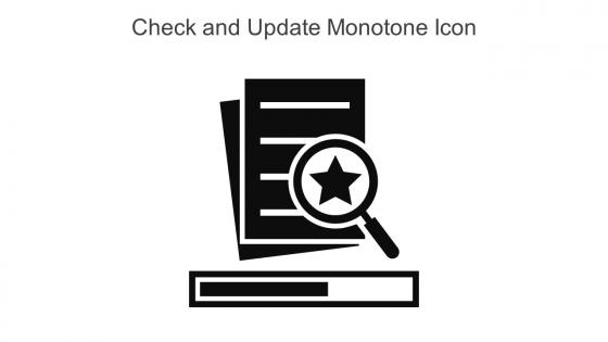 Check And Update Monotone Icon In Powerpoint Pptx Png And Editable Eps Format