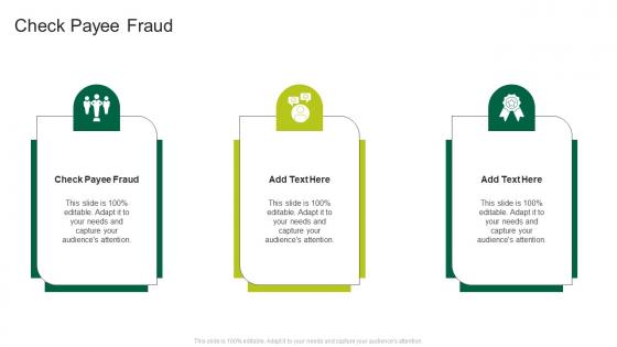 Check Payee Fraud In Powerpoint And Google Slides Cpb