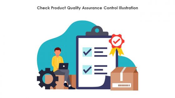 Check Product Quality Assurance Control Illustration