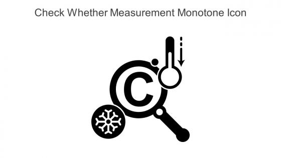 Check Whether Measurement Monotone Icon In Powerpoint Pptx Png And Editable Eps Format