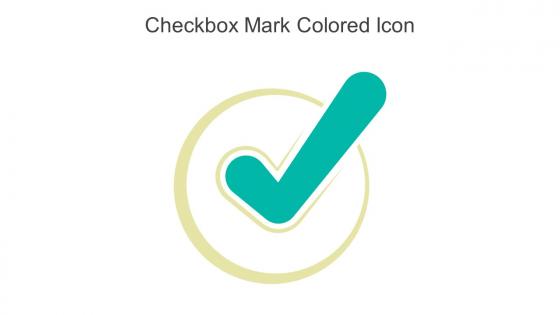 Checkbox Mark Colored Icon In Powerpoint Pptx Png And Editable Eps Format