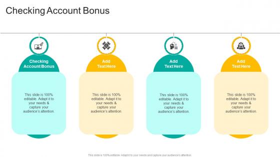 Checking Account Bonus In Powerpoint And Google Slides Cpb