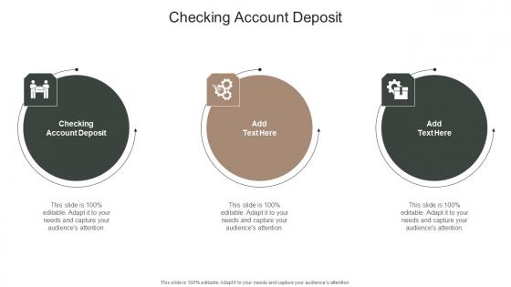 Checking Account Deposit In Powerpoint And Google Slides Cpb