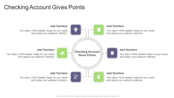 Checking Account Gives Points In Powerpoint And Google Slides Cpb