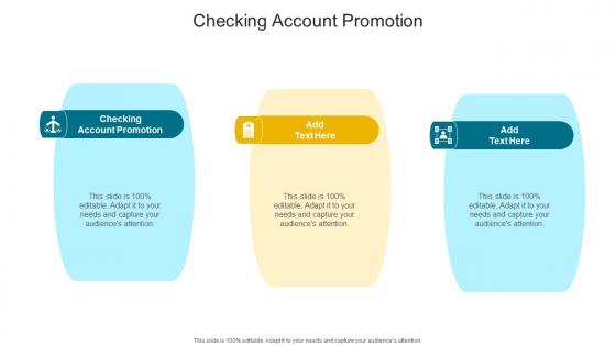 Checking Account Promotion In Powerpoint And Google Slides Cpb