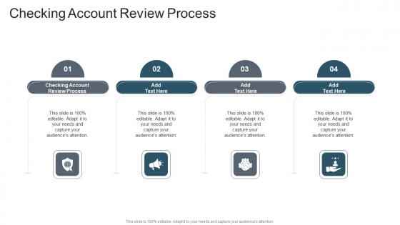Checking Account Review Process In Powerpoint And Google Slides Cpb