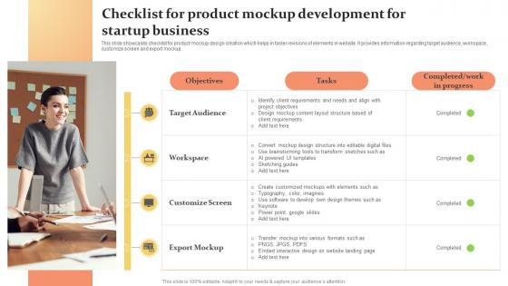 Checklist For Product Mockup Development For Startup Business
