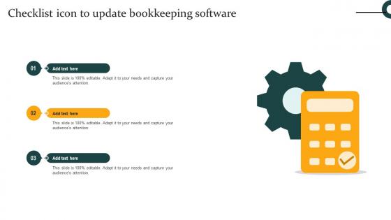 Checklist Icon To Update Bookkeeping Software