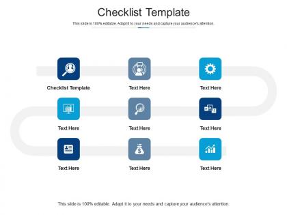 Checklist template ppt powerpoint presentation inspiration format cpb