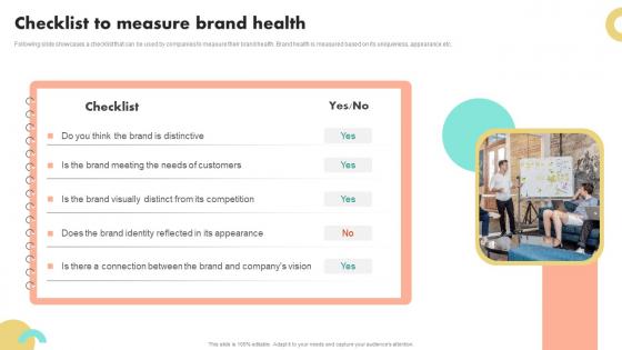 Checklist To Measure Brand Health Guide To Boost Brand Awareness For Business Growth
