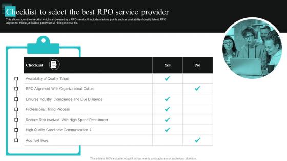 Checklist To Select The Best Rpo Service Provider