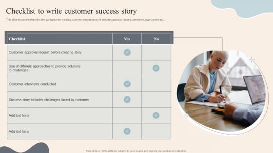 Checklist To Write Customer Success Story