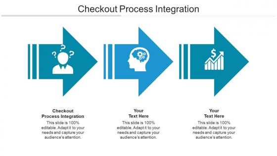 Checkout process integration ppt powerpoint presentation ideas design inspiration cpb