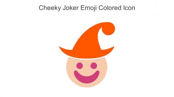 Cheeky Joker Emoji Colored Icon In Powerpoint Pptx Png And Editable Eps Format