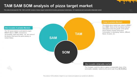 Cheesy Delight Business Plan Tam Sam Som Analysis Of Pizza Target Market BP SS V