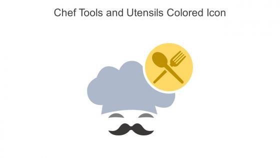 Chef Tools And Utensils Colored Icon In Powerpoint Pptx Png And Editable Eps Format