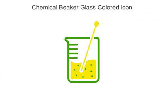 Chemical Beaker Glass Colored Icon In Powerpoint Pptx Png And Editable Eps Format