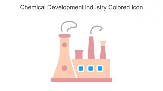 Chemical Development Industry Colored Icon In Powerpoint Pptx Png And Editable Eps Format