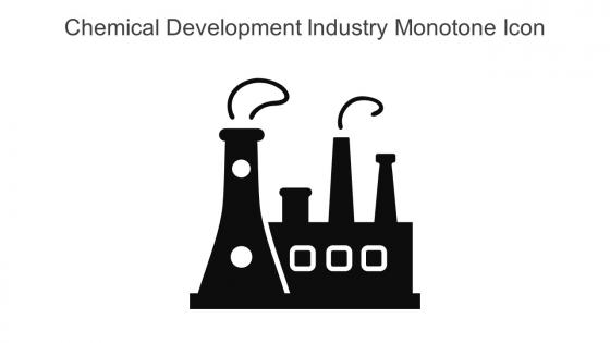 Chemical Development Industry Monotone Icon In Powerpoint Pptx Png And Editable Eps Format