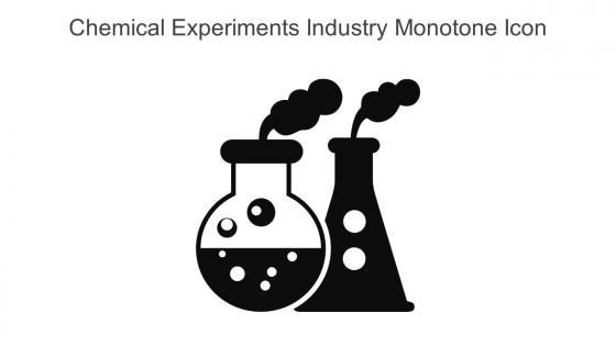 Chemical Experiments Industry Monotone Icon In Powerpoint Pptx Png And Editable Eps Format