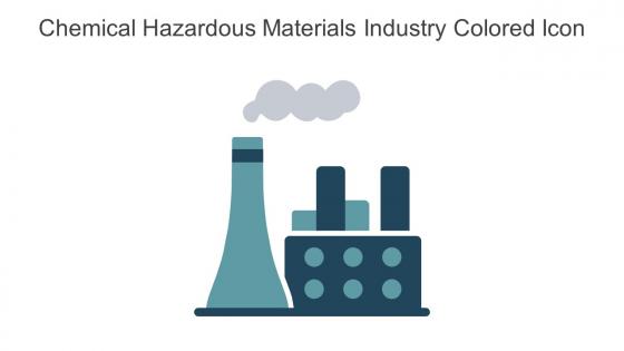 Chemical Hazardous Materials Industry Colored Icon In Powerpoint Pptx Png And Editable Eps Format
