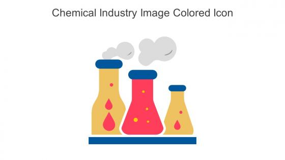 Chemical Industry Image Colored Icon In Powerpoint Pptx Png And Editable Eps Format