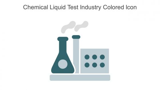 Chemical Liquid Test Industry Colored Icon In Powerpoint Pptx Png And Editable Eps Format