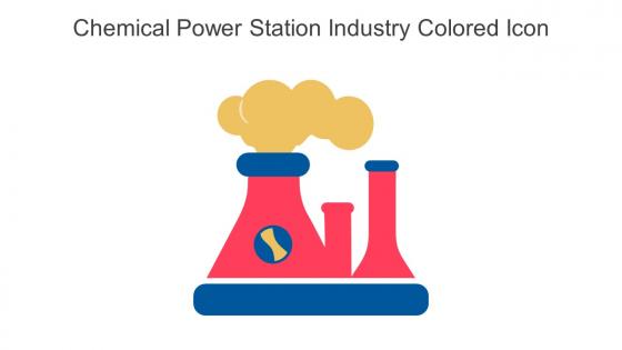Chemical Power Station Industry Colored Icon In Powerpoint Pptx Png And Editable Eps Format