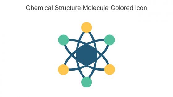 Chemical Structure Molecule Colored Icon In Powerpoint Pptx Png And Editable Eps Format